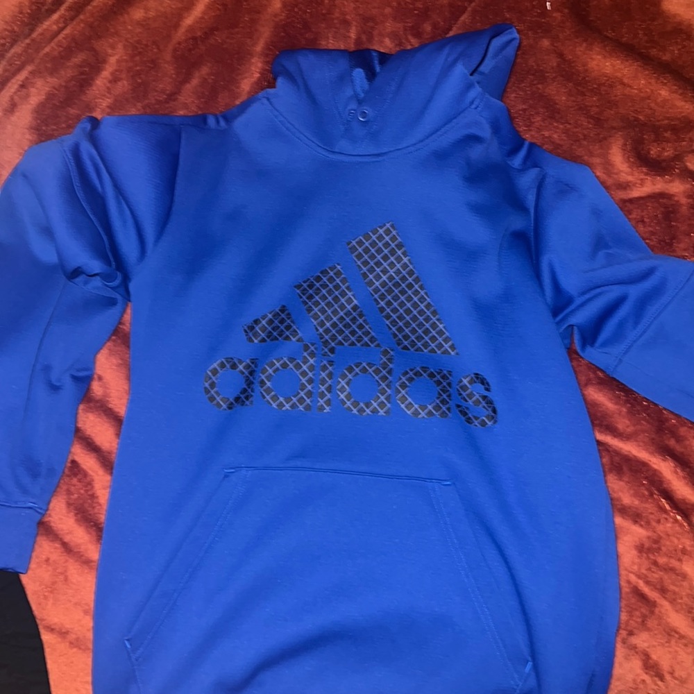 Blue Adidas Hoodie